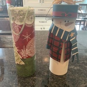 Christmas Wine Bottle Holders